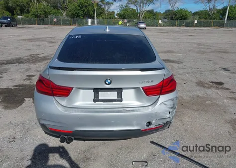 2018 BMW 430I Gran Coupe z USA, uszkodzony, nr VIN WBA4J1C59JBG76013